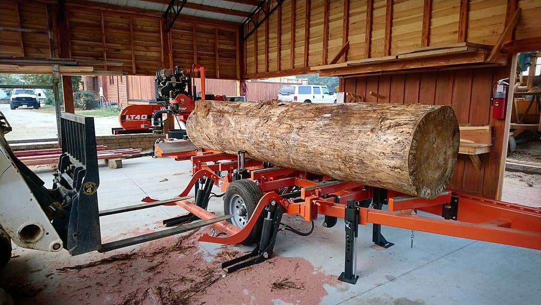 sawmill log